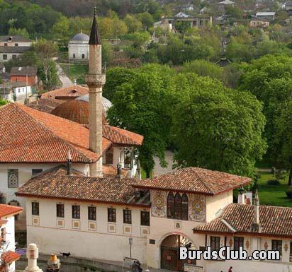 Бахчисарайский дворец (вид сверху)