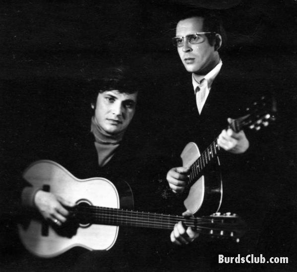 А.Куликов, И.Лучинкин. Одесса. Спектакль &quot;Без грима&quot; 1974год.