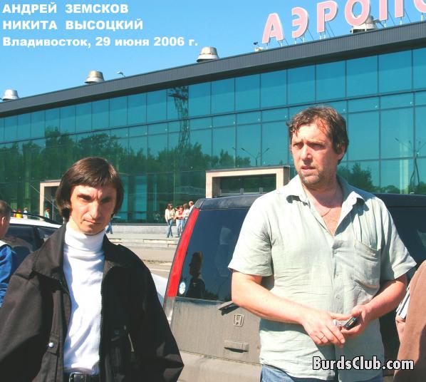 Андрей Земсков и Никита Высоцкий во Владивостоке